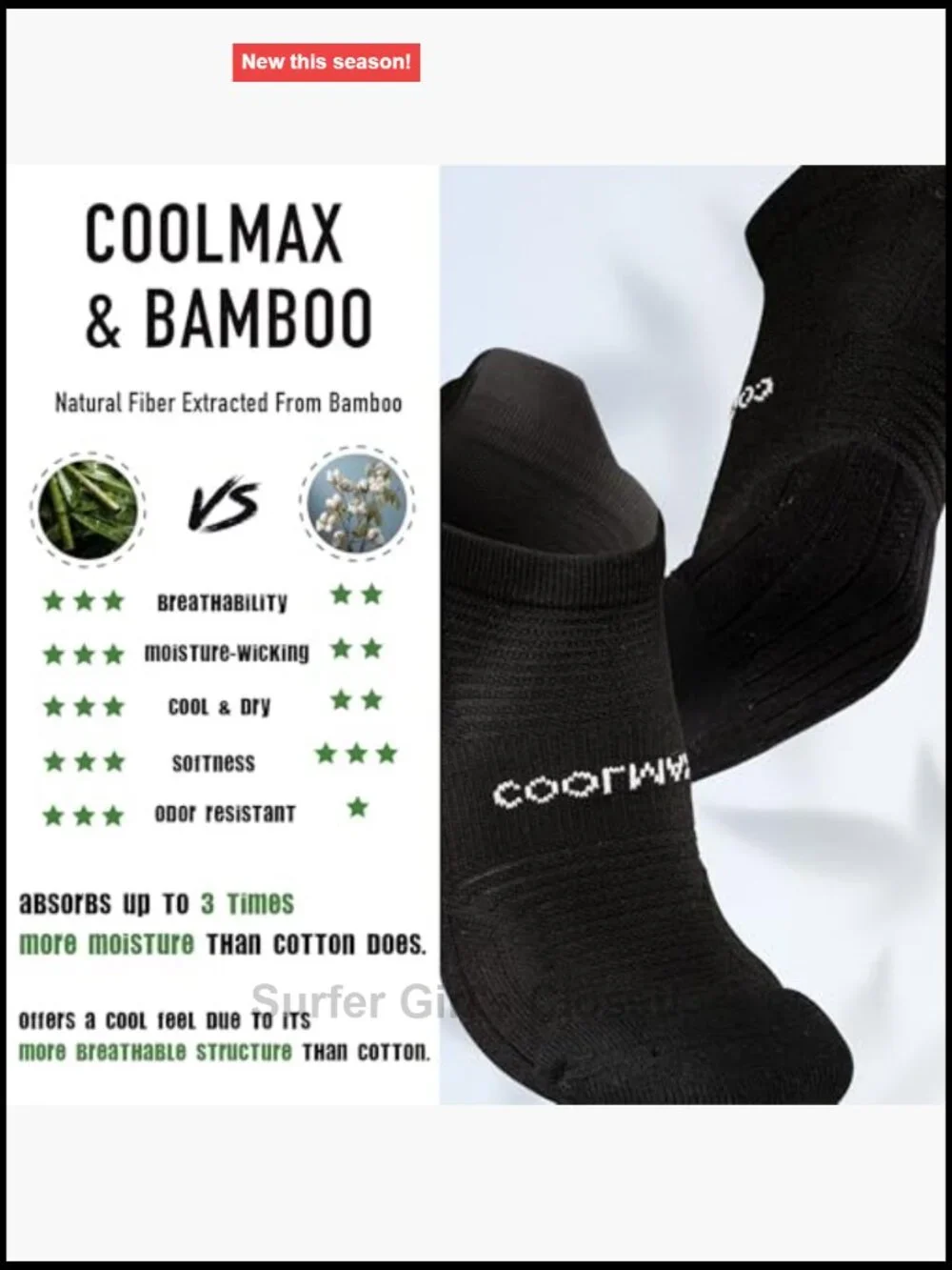 Compression Running Socks 3 Pairs Ankle Low Cut Athletic Anti Blister Cushioned